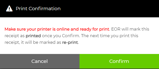 PrintConfirmation